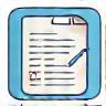 Step 1 icon: Fill out the form